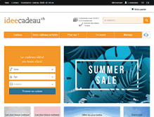Tablet Screenshot of ideecadeau.ch